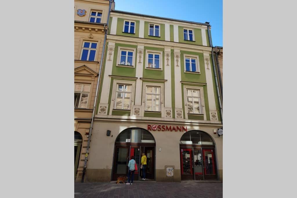 Cozy Modern Studio Green Apartment In Old Town Краков Экстерьер фото